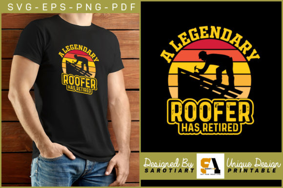 A Legendary Roofer Has Retired Retro SVG Review