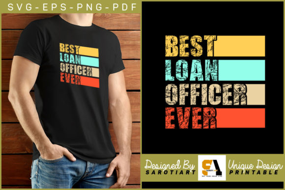 Best Loan Officer Ever Vintage Retro SVG Review