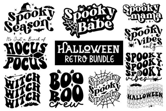 Cute Halloween Retro SVG Bundle Review