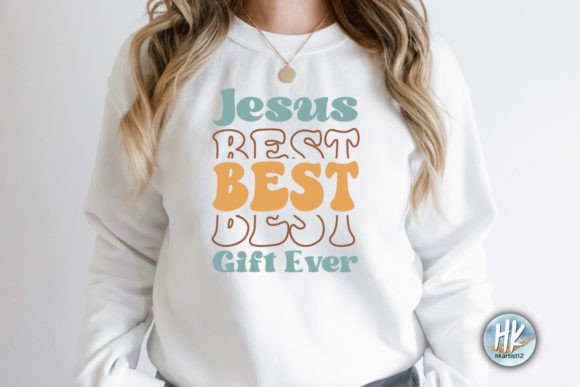 Jesus Best Gift Ever Retro SVG Review