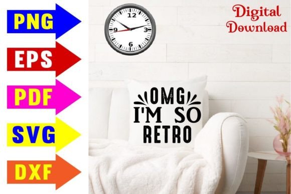 Omg I m so Retro Svg Design Review