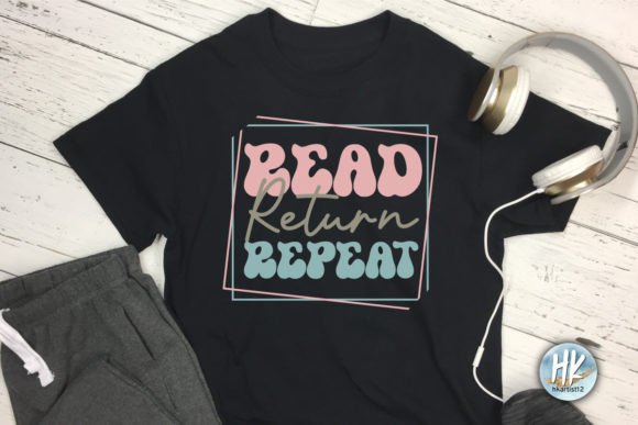 Read Return Repeat Retro SVG Review