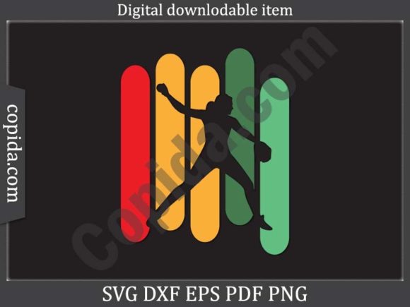 Softball Retro Svg Printable Cut File Review