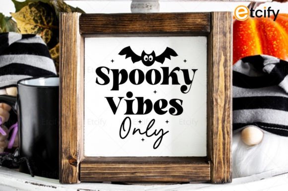 Spooky Vibes Only Retro Svg Cutfile Review